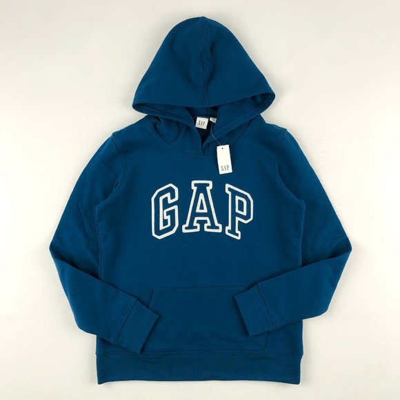 Gap Women's Hoodie Logo Fleece Pullover - Picture 3 of 7